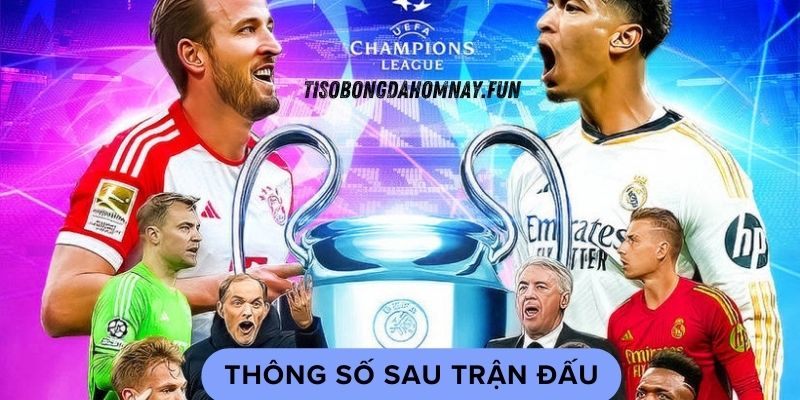 Thông số sau trận đấu